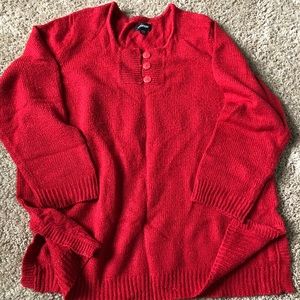 Avenue Women Button Sweater!